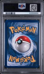 1999 Pokemon Fossil Holo Dragonite #4 PSA 8 - Image 2