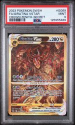 2023 Pokemon Sword and Shield Crown Zenith Secret Rare Giratina Vstar #GG69 PSA 9
