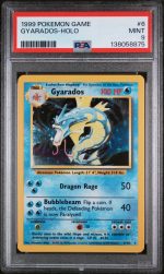 1999 Pokemon Base Set Holo Gyarados #6 PSA 9