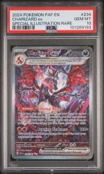 2024 Pokemon Scarlet and Violet Paldean Fates Special Illustration Rare Charizard Ex #234 PSA 10