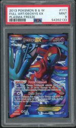 2013 Pokemon Black and White Plasma Freeze Deoxys Ex #111 PSA 9