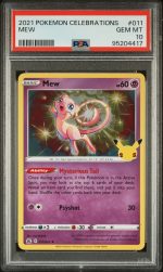 2021 Pokemon Celebrations Mew #11 PSA 10