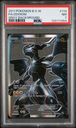 2011 Pokemon Black & White 114 Fa/Zekrom Gray Background - PSA 7