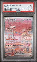 2023 Pokemon Svp En-Sv Black Star Promo 053 Mew Ex 151 Ultra-Premium Coll - PSA 8