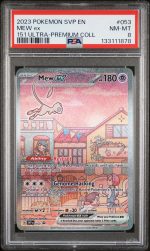 2023 Pokemon Svp En-Sv Black Star Promo 053 Mew Ex 151 Ultra-Premium Coll - PSA 8