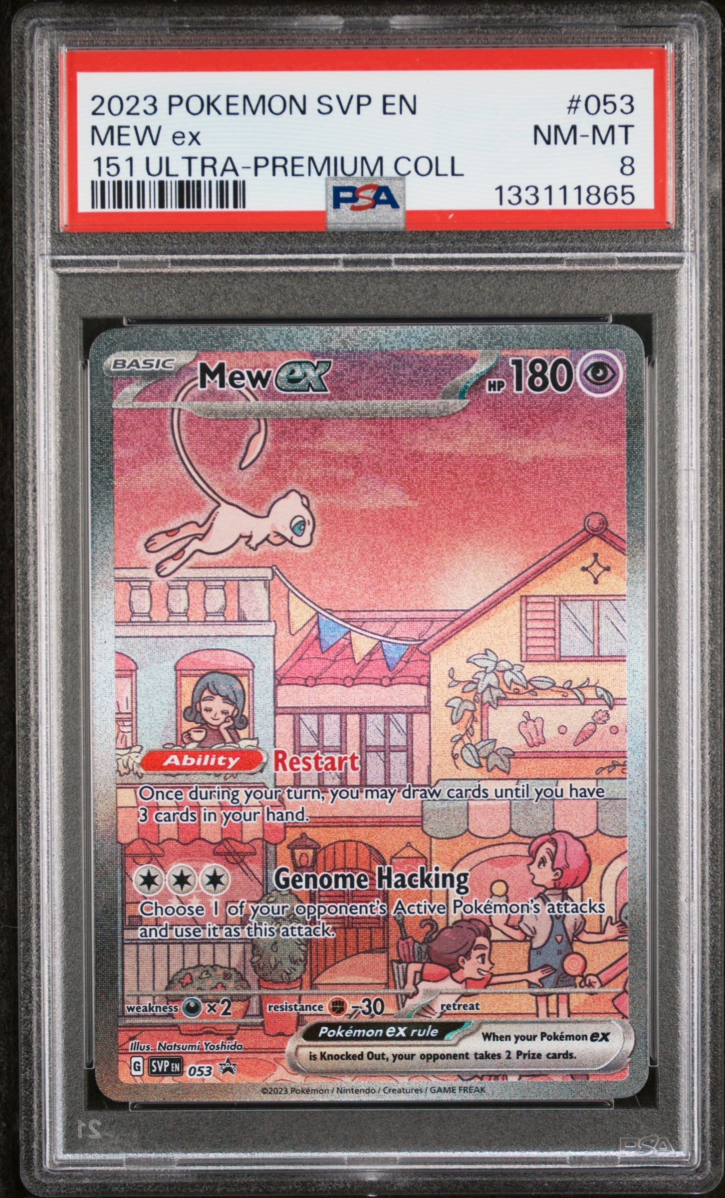 WfHBSmziHEGrJMPvDoB9Sw.jpg 2023 Pokemon Svp En-Sv Black Star Promo 053 Mew Ex 151 Ultra-Premium Coll - PSA 8 - Image 1