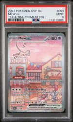 2023 Pokemon Svp En-Sv Black Star Promo 053 Mew Ex 151 Ultra-Premium Coll - PSA 9