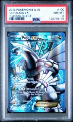 2013 Pokemon Black & White Plasma Blast 100 Palkia Ex - PSA 8