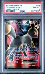2016 Pokemon Xy Fates Collide 119 Umbreon Ex - PSA 8