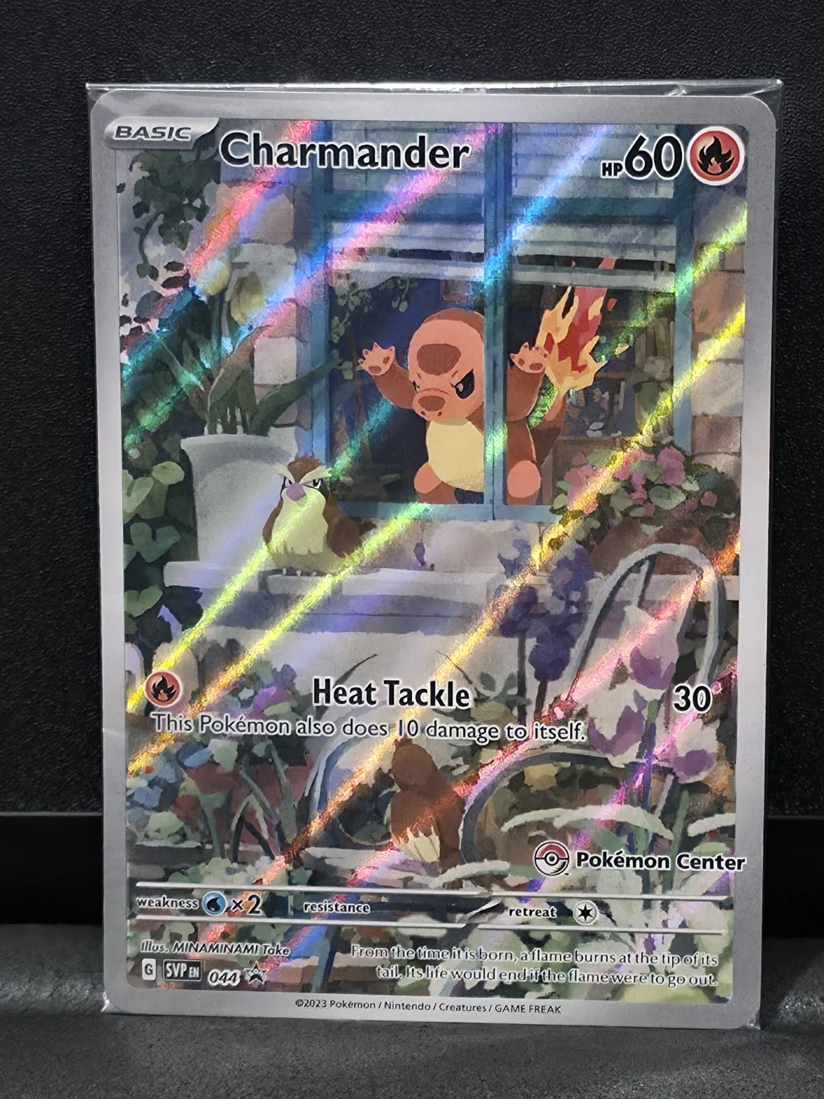 s-l1600 Charmander 044 (Pokemon Center Exclusive) SV: Scarlet & Violet Promo Card SEALED - Image 1