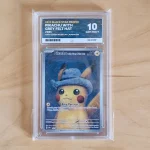 ACE 10 Pikachu With Grey Felt Hat 2023 Van Gogh Museum Pokemon Promo Card SVP085