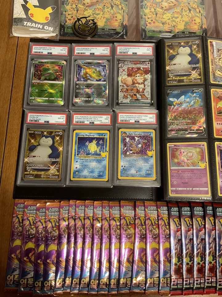 s-l960 (1) Pokemon Card Binder Collection Lot Graded Packs Charizard Eevee Tyranitar - Image 1