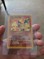 1999 Pokemon Charizard Base Set Unlimited Holo Rare 4/102 LP/MP+ Look at Pics!💥 - Image 3