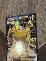 Pokémon Pikachu EX Full Art Promo Holo Electric Card XY124 2016 - Image 4