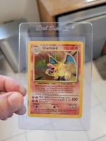 1999 Pokemon Charizard Base Set Unlimited Holo Rare 4/102 LP/MP+ Look at Pics!💥 - Image 2