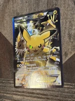 Pokémon Pikachu EX Full Art Promo Holo Electric Card XY124 2016 - Image 5